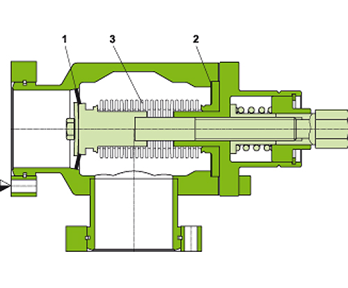 57.0 XHV All-Metal Angle Valve